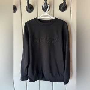 Boss Hugo Boss Men’s Black Logo Sweatshirt